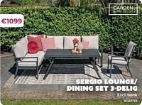 Sergio lounge dining set 3 delig-Garden Impressions