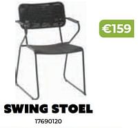 Promoties Swing stoel - Huismerk - Europoint - Geldig van 20/05/2024 tot 30/06/2024 bij Europoint