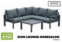 Zion lounge hoeksalon-Garden Impressions