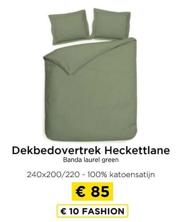 Promoties Dekbedovertrek heckettlane - Huismerk - Molecule - Geldig van 09/05/2024 tot 20/05/2024 bij Molecule