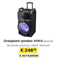 Draagbare speaker aiwa kbtus-700-Aiwa