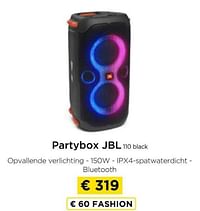Partybox jbl 110 black-JBL