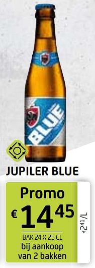 Promoties Jupiler blue - Jupiler - Geldig van 10/05/2024 tot 23/05/2024 bij BelBev