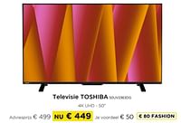 Televisie toshiba 50uv2363dg-Toshiba