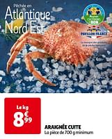 Promoties Araignée cuite - Huismerk - Auchan - Geldig van 14/05/2024 tot 21/05/2024 bij Auchan