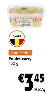 Promotions Poulet curry - Produit maison - Colruyt - Valide de 08/05/2024 à 21/05/2024 chez Colruyt