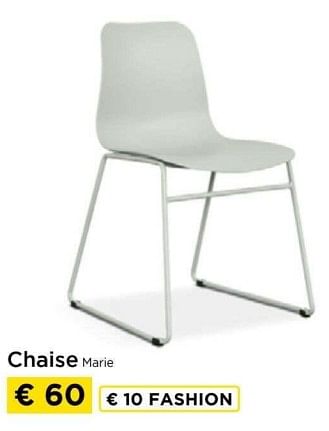 Promotions Chaise marie - Produit maison - Molecule - Valide de 09/05/2024 à 20/05/2024 chez Molecule