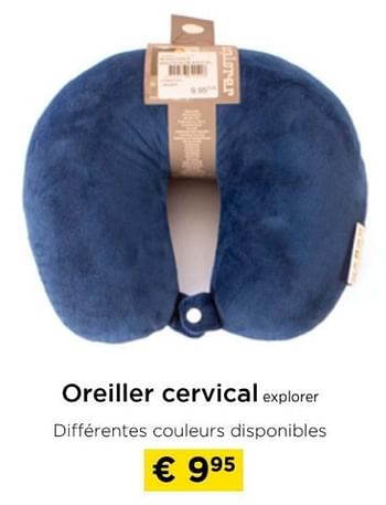Promotions Oreiller cervical explorer - Produit maison - Molecule - Valide de 09/05/2024 à 20/05/2024 chez Molecule