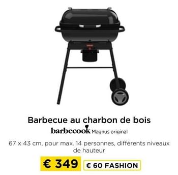 Promotions Barbecue au charbon de bois barbecook magnus original - Barbecook - Valide de 09/05/2024 à 20/05/2024 chez Molecule