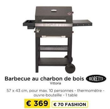 Promotions Barbecue au charbon de bois boretti vittoria - Boretti - Valide de 09/05/2024 à 20/05/2024 chez Molecule