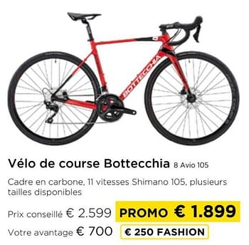 Promotions Vélo de course bottecchia 8 avio 105 - Bottecchia - Valide de 09/05/2024 à 20/05/2024 chez Molecule