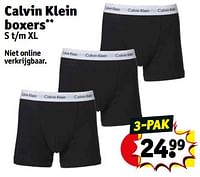 Promoties Calvin klein boxers - Calvin Klein - Geldig van 14/05/2024 tot 26/05/2024 bij Kruidvat