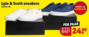 Promotions Lyle + scott sneakers - LYLE & SCOTT - Valide de 14/05/2024 à 26/05/2024 chez Kruidvat