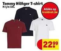Promoties Tommy hilfiger t-shirt - Tommy Hilfiger - Geldig van 14/05/2024 tot 26/05/2024 bij Kruidvat