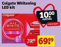 Promoties Colgate whitening led kit - Colgate - Geldig van 14/05/2024 tot 26/05/2024 bij Kruidvat