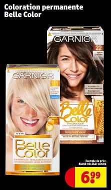 Promotions Coloration permanente belle color blond très clair cendré - Garnier - Valide de 14/05/2024 à 26/05/2024 chez Kruidvat