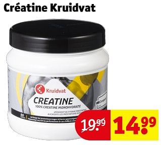 Promotions Créatine kruidvat - Produit maison - Kruidvat - Valide de 14/05/2024 à 26/05/2024 chez Kruidvat