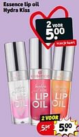 Promoties Essence lip oil hydra kiss - Essence - Geldig van 14/05/2024 tot 26/05/2024 bij Kruidvat
