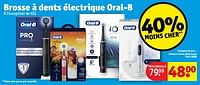Promotions Oral-b brosse à dents électrique pro3 3000 - Oral-B - Valide de 14/05/2024 à 26/05/2024 chez Kruidvat