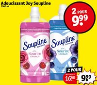 Promotions Adoucissant joy soupline - Soupline - Valide de 14/05/2024 à 26/05/2024 chez Kruidvat