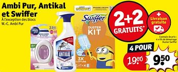 Promotions Kit de démarrage duster swiffer - Swiffer - Valide de 14/05/2024 à 26/05/2024 chez Kruidvat