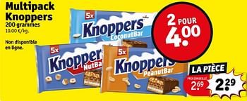 Promotions Multipack knoppers - Knoppers - Valide de 14/05/2024 à 26/05/2024 chez Kruidvat