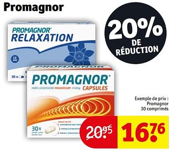 Promotions Promagnor relaxation - Promagnor - Valide de 14/05/2024 à 26/05/2024 chez Kruidvat