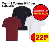 Promotions T-shirt tommy hilfiger - Tommy Hilfiger - Valide de 14/05/2024 à 26/05/2024 chez Kruidvat