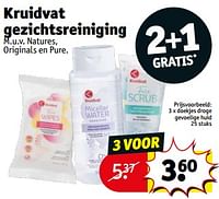 Promoties Doekjes droge gevoelige huid - Huismerk - Kruidvat - Geldig van 14/05/2024 tot 26/05/2024 bij Kruidvat