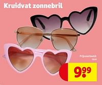 Promoties Kruidvat zonnebril roze - Huismerk - Kruidvat - Geldig van 14/05/2024 tot 26/05/2024 bij Kruidvat