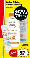 Promoties Over make-up spray spf50 - Garnier - Geldig van 14/05/2024 tot 26/05/2024 bij Kruidvat