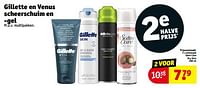 Promoties Scheergel satin care dry skin - Gillette - Geldig van 14/05/2024 tot 26/05/2024 bij Kruidvat