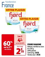 Promotions Fjord danone - Danone - Valide de 14/05/2024 à 21/05/2024 chez Auchan Ronq