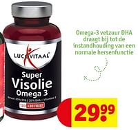 Promoties Omega-3 vetzuur dha - Lucovitaal - Geldig van 14/05/2024 tot 26/05/2024 bij Kruidvat