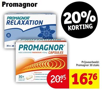 Promoties Promagnor - Promagnor - Geldig van 14/05/2024 tot 26/05/2024 bij Kruidvat