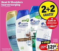 Promoties Shampoo antihaaruitval cafeine - Head & Shoulders - Geldig van 14/05/2024 tot 26/05/2024 bij Kruidvat