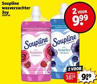 Promoties Soupline wasverzachter joy - Soupline - Geldig van 14/05/2024 tot 26/05/2024 bij Kruidvat