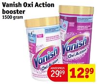 Promoties Vanish oxi action booster - Vanish - Geldig van 14/05/2024 tot 26/05/2024 bij Kruidvat