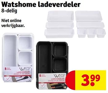 Promoties Watshome ladeverdeler - Watshome - Geldig van 14/05/2024 tot 26/05/2024 bij Kruidvat