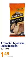 Promoties Armorall bijenwas lederdoekjes - Armor All - Geldig van 15/05/2024 tot 21/05/2024 bij Action