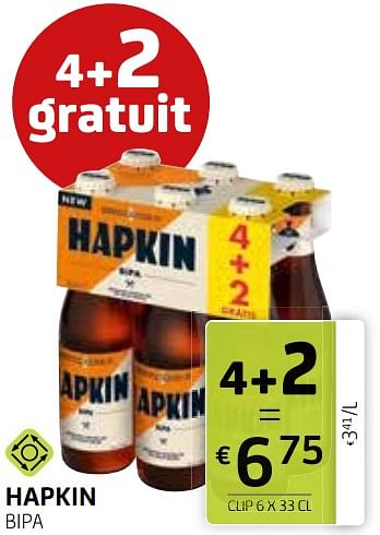Promotions Hapkin bipa - Hapkin - Valide de 10/05/2024 à 23/05/2024 chez BelBev