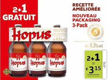 Promotions Hopus - Hopus - Valide de 10/05/2024 à 23/05/2024 chez BelBev