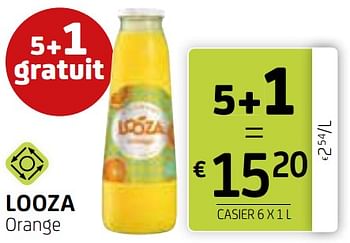 Promotions Looza orange - Looza - Valide de 10/05/2024 à 23/05/2024 chez BelBev