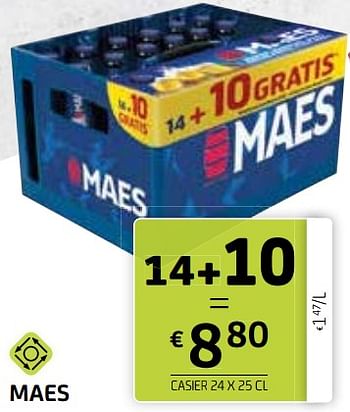 Promotions Maes - Maes - Valide de 10/05/2024 à 23/05/2024 chez BelBev