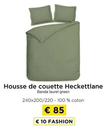 Promotions Housse de couette heckettlane - Produit maison - Molecule - Valide de 09/05/2024 à 20/05/2024 chez Molecule