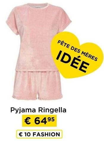 Promotions Pyjama ringella - Produit maison - Molecule - Valide de 09/05/2024 à 20/05/2024 chez Molecule