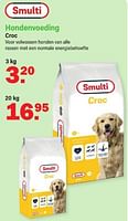 Promoties Hondenvoeding croc - Smulti - Geldig van 13/05/2024 tot 01/06/2024 bij Van Cranenbroek