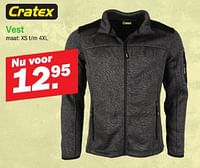 Promoties Vest - Cratex - Geldig van 13/05/2024 tot 01/06/2024 bij Van Cranenbroek