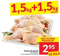 Promotions Cuisses de poulet - Produit maison - Intermarche - Valide de 14/05/2024 à 20/05/2024 chez Intermarche