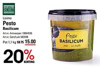 Pesto basilicum-Lisimo